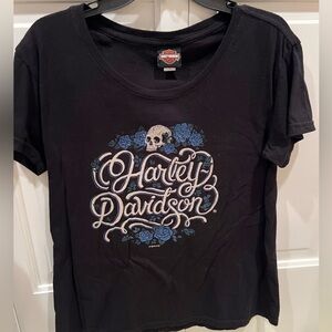 Harley-Davidson rhinestone Tee -women’s XL - Harley Davidson of Bloomington, IN.